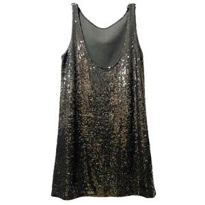 Free People Black Sequin Dress